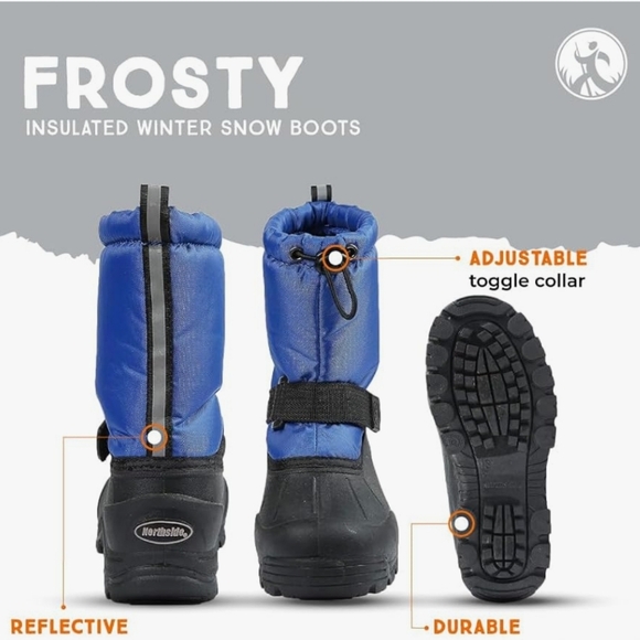 Kids size 6 snow boots EUC - Picture 4 of 5